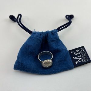 Mignon Faget sterling silver sea urchin ring